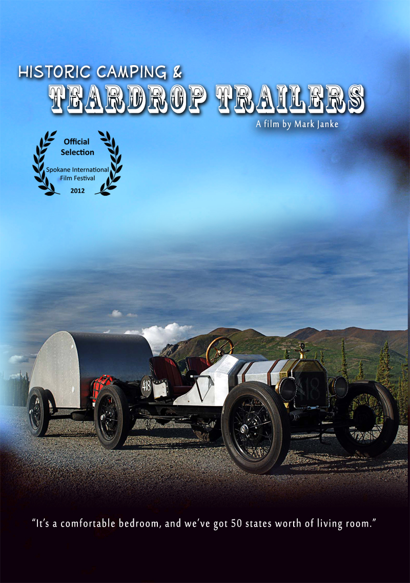 Cover of the Historic Camping & Teardrop Trailers Documentary film